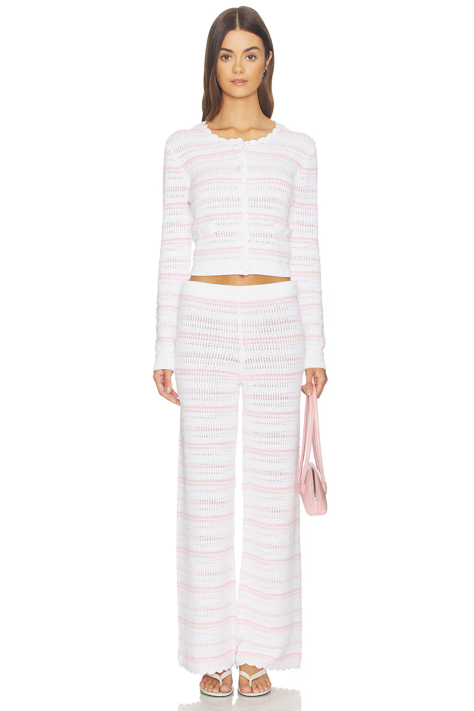 Love Shack Fancy - Clarabeth Pants in Marbella Stripe