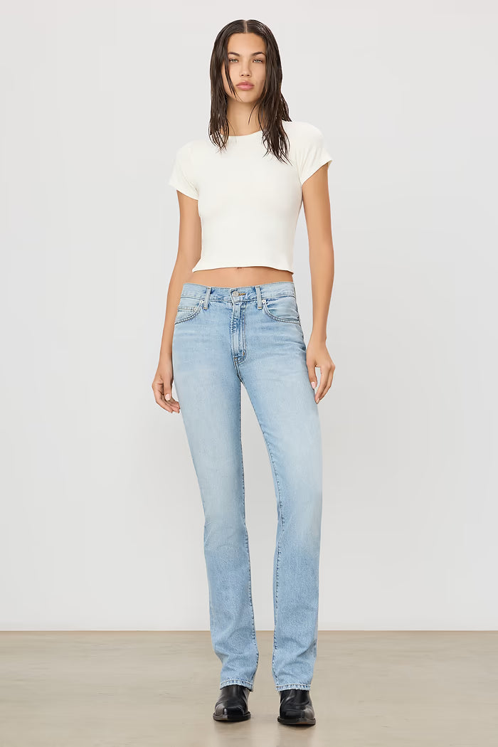 Eterne - Chloe straight jean in light indigo