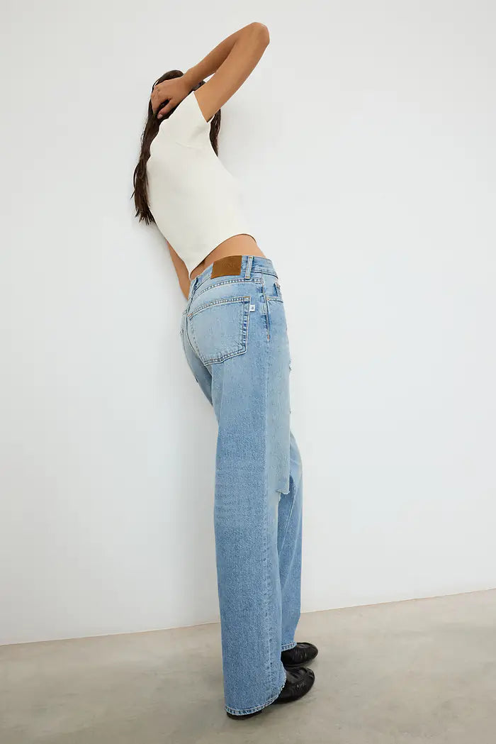 Eterne - Saint Jean Boyfriend pant in Light Indigo