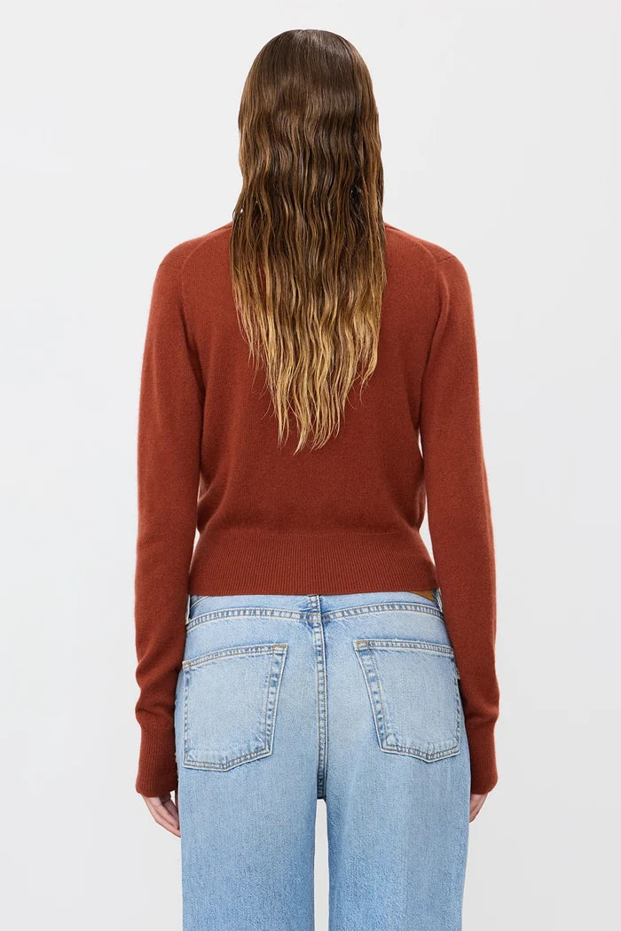 Eterne -  Vance Sweater in Rust