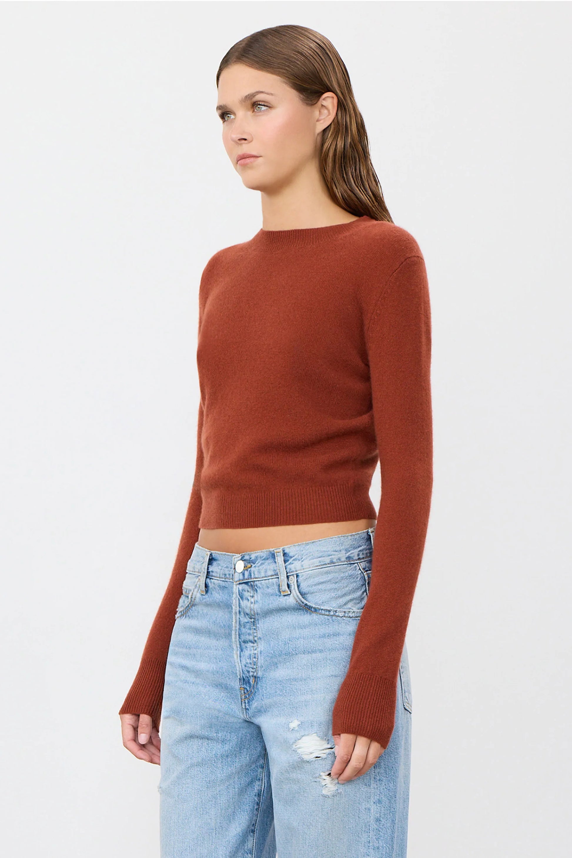 Eterne - Francis Sweater in Rust