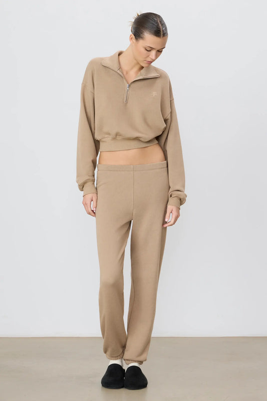 Eterne - Classic sweatpant in Taupe