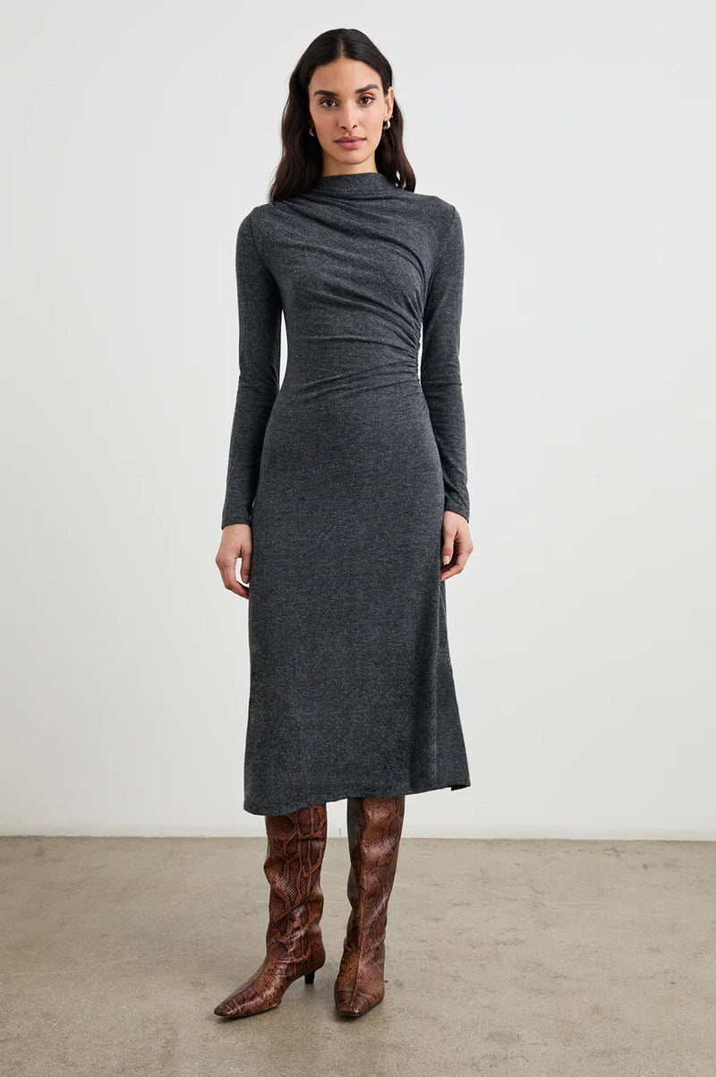 Rails - Margaret dress in Charcoal grey