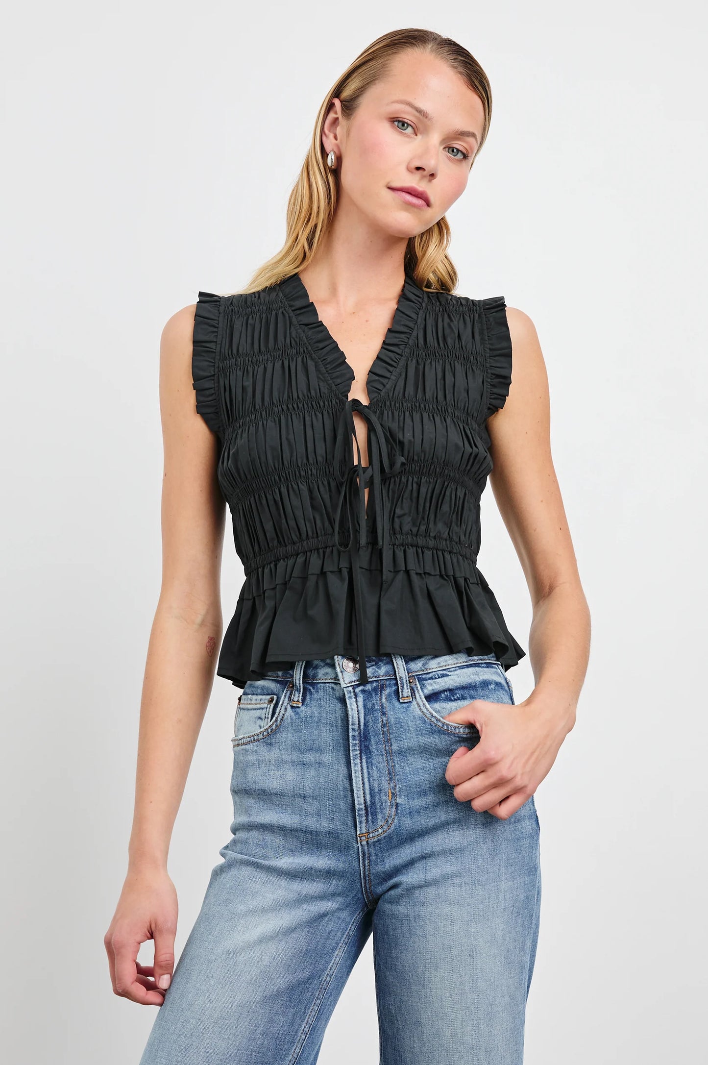 Rails - Martine Top in Black