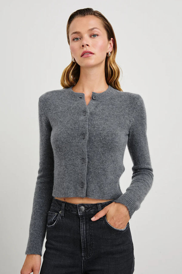 Rails Matilda sweater in charcoal