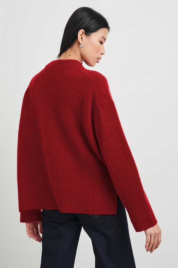 Rails - Miranda Sweater in Merlot