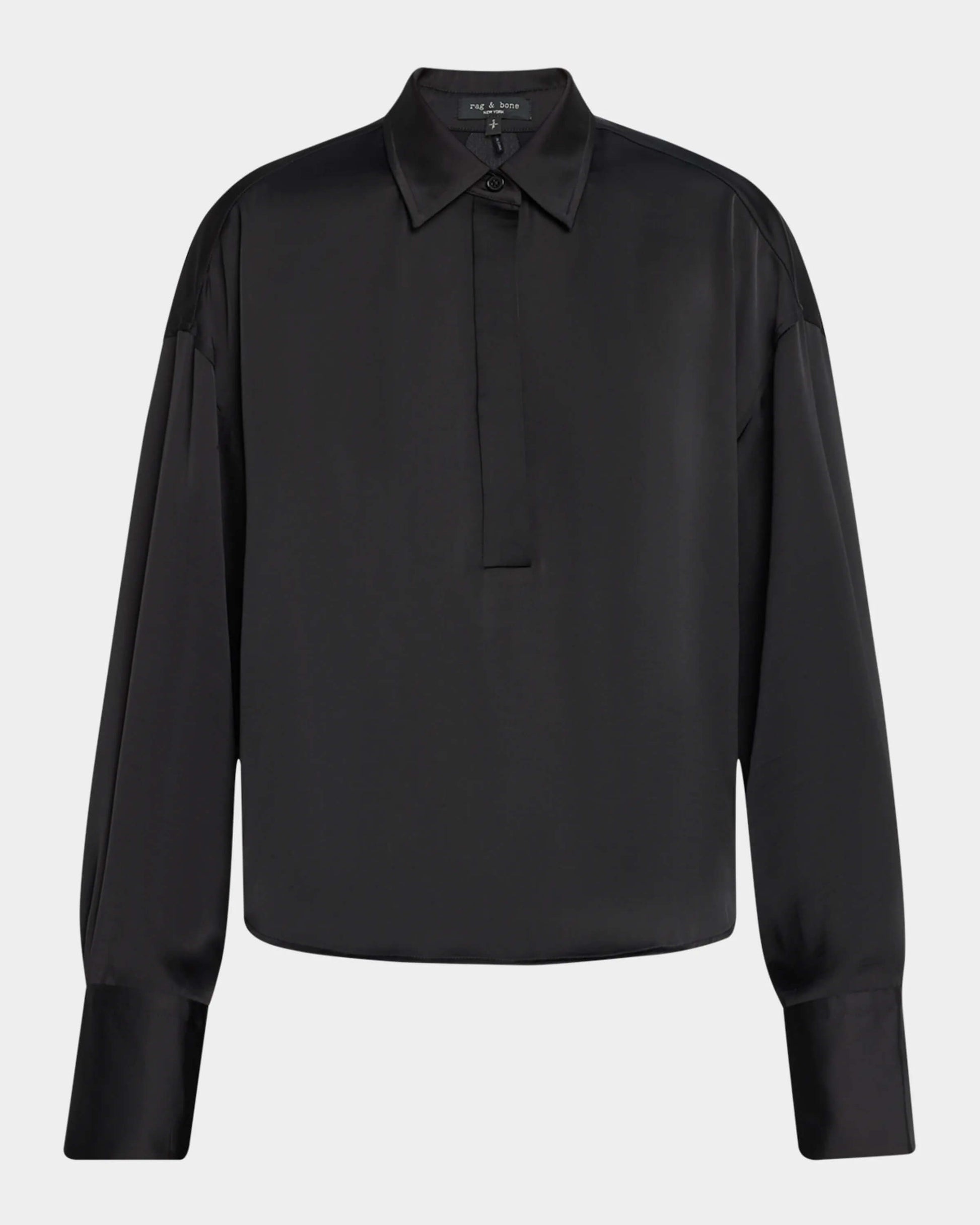 Rag & Bone - Martha Popover Shirt in Black