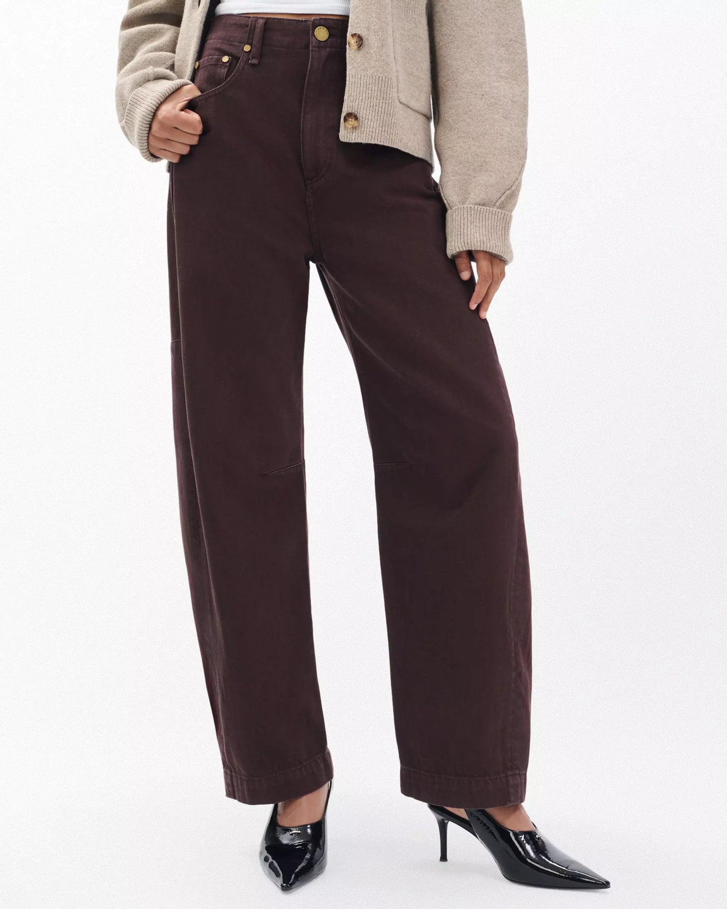 Rag & Bone - Mercer slingback shoe in black