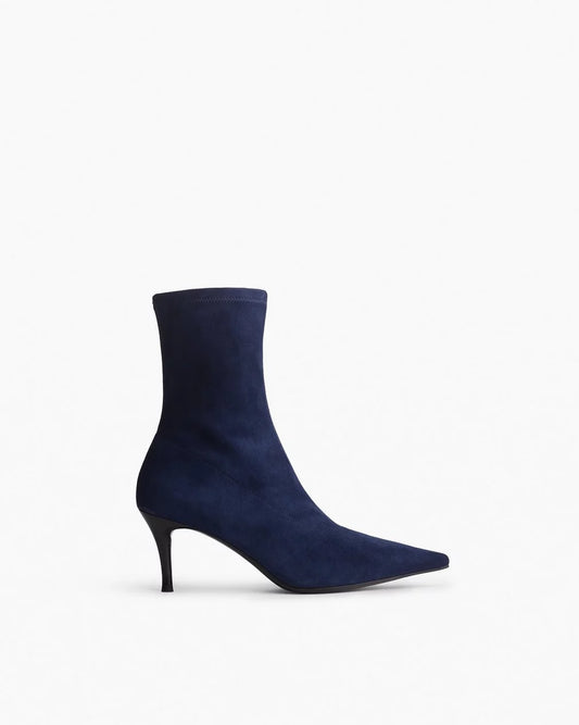 Rag & Bone - Mercer suede ankle boot in navy suede