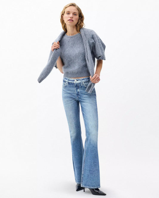 Rag & Bone - Miramar Dahlia Flare Pants Refine Knit in Minetta