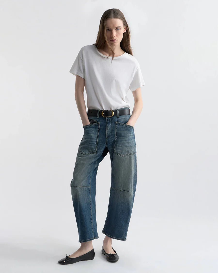 Nili Lotan - Shon Pant in Classic denim