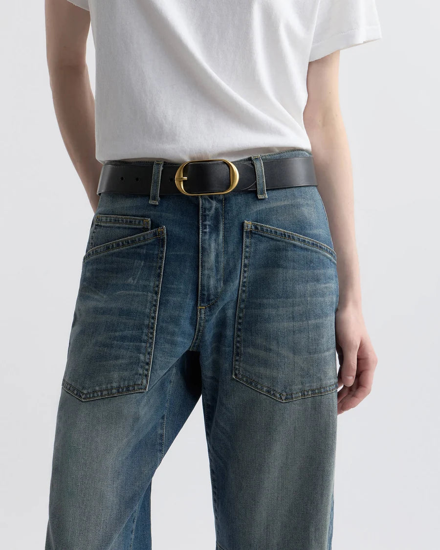 Nili Lotan - Shon Pant in Classic denim