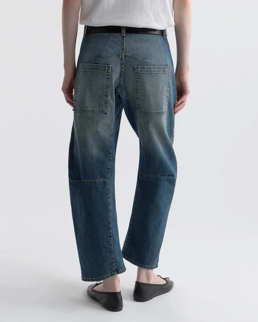 Nili Lotan - Shon Pant in Classic denim