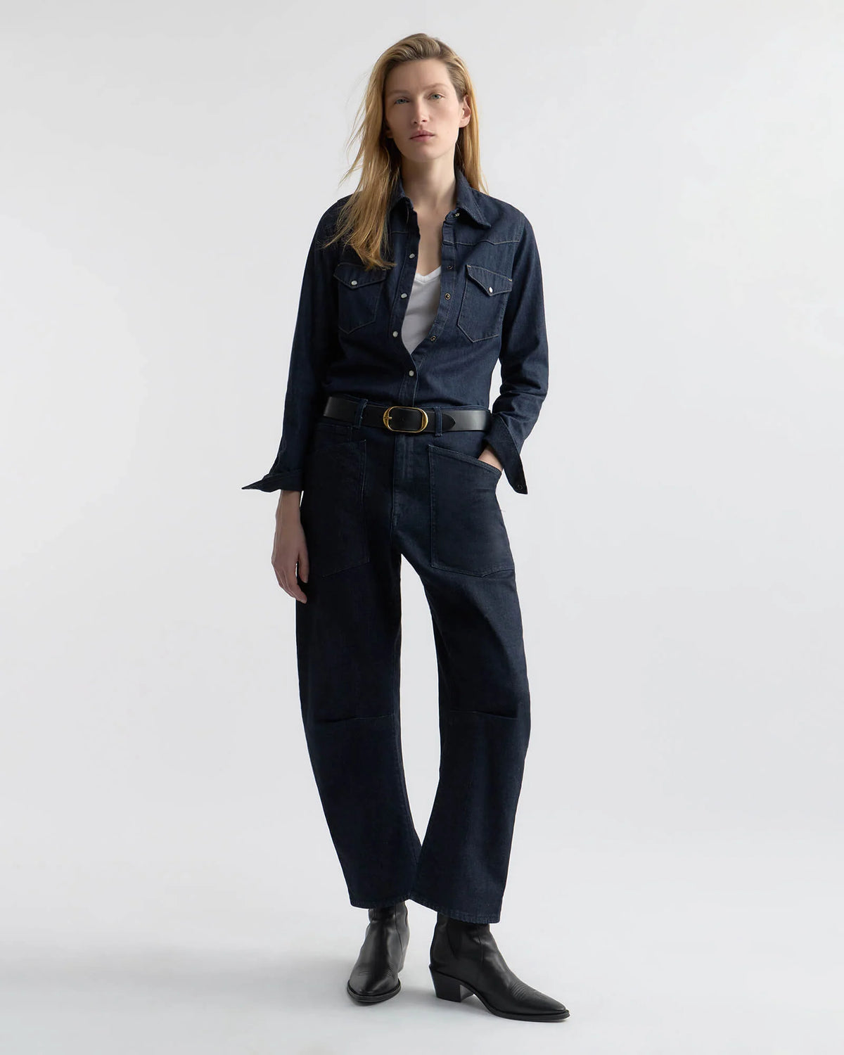 Nili Lotan - Shon Jean in Indigo Rinse