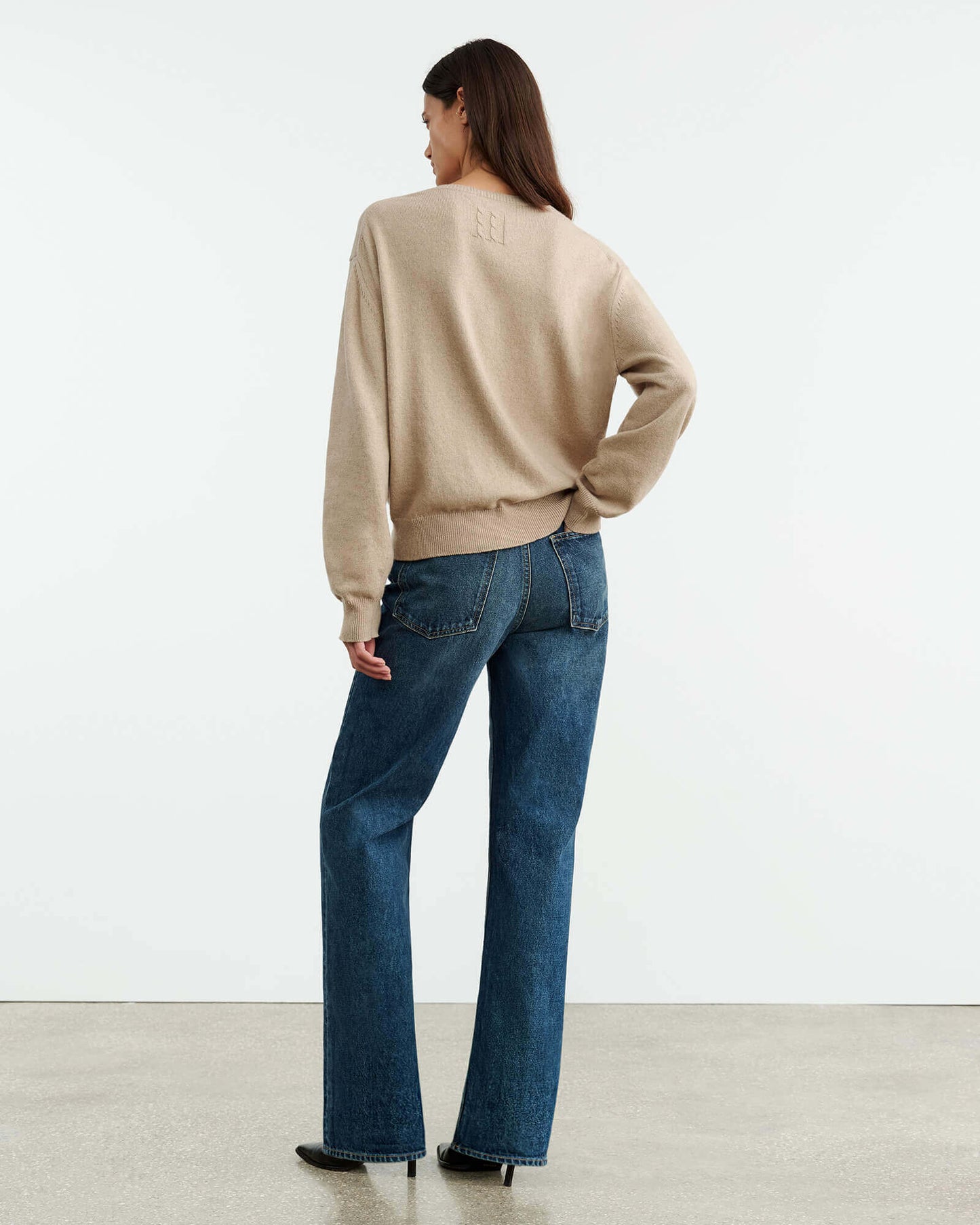 Nili Lotan - Amari Sweater in Beige Melange