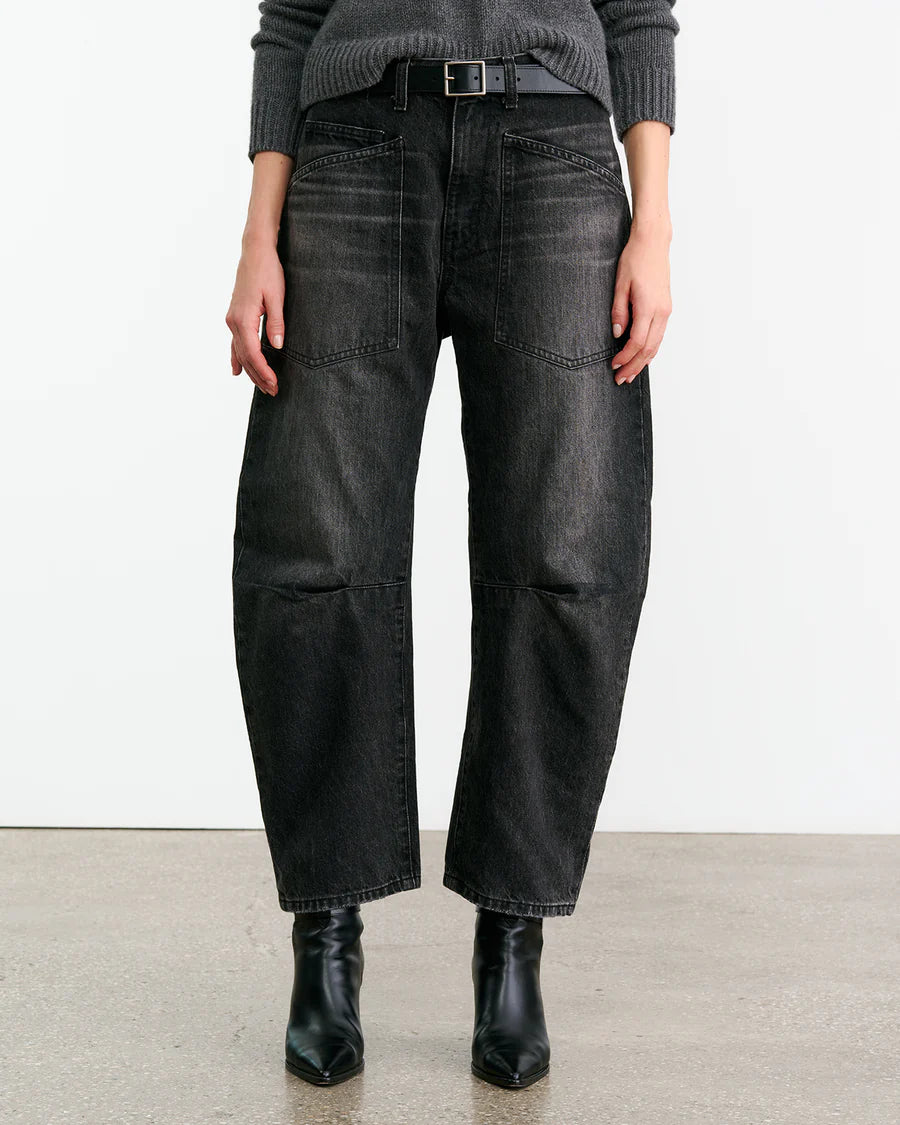 Nili Lotan - Shon jean in stone Black Wash