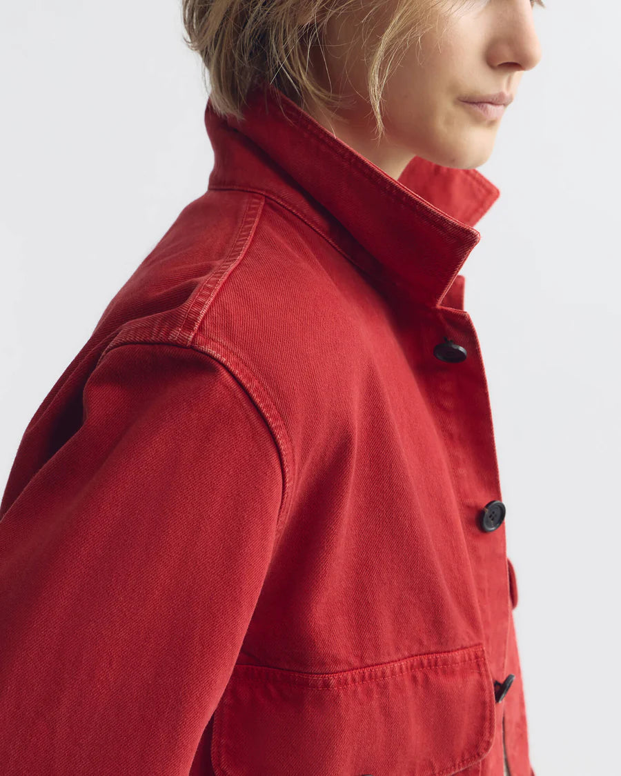 Nili Lotan - Leroy jacket on scarlet