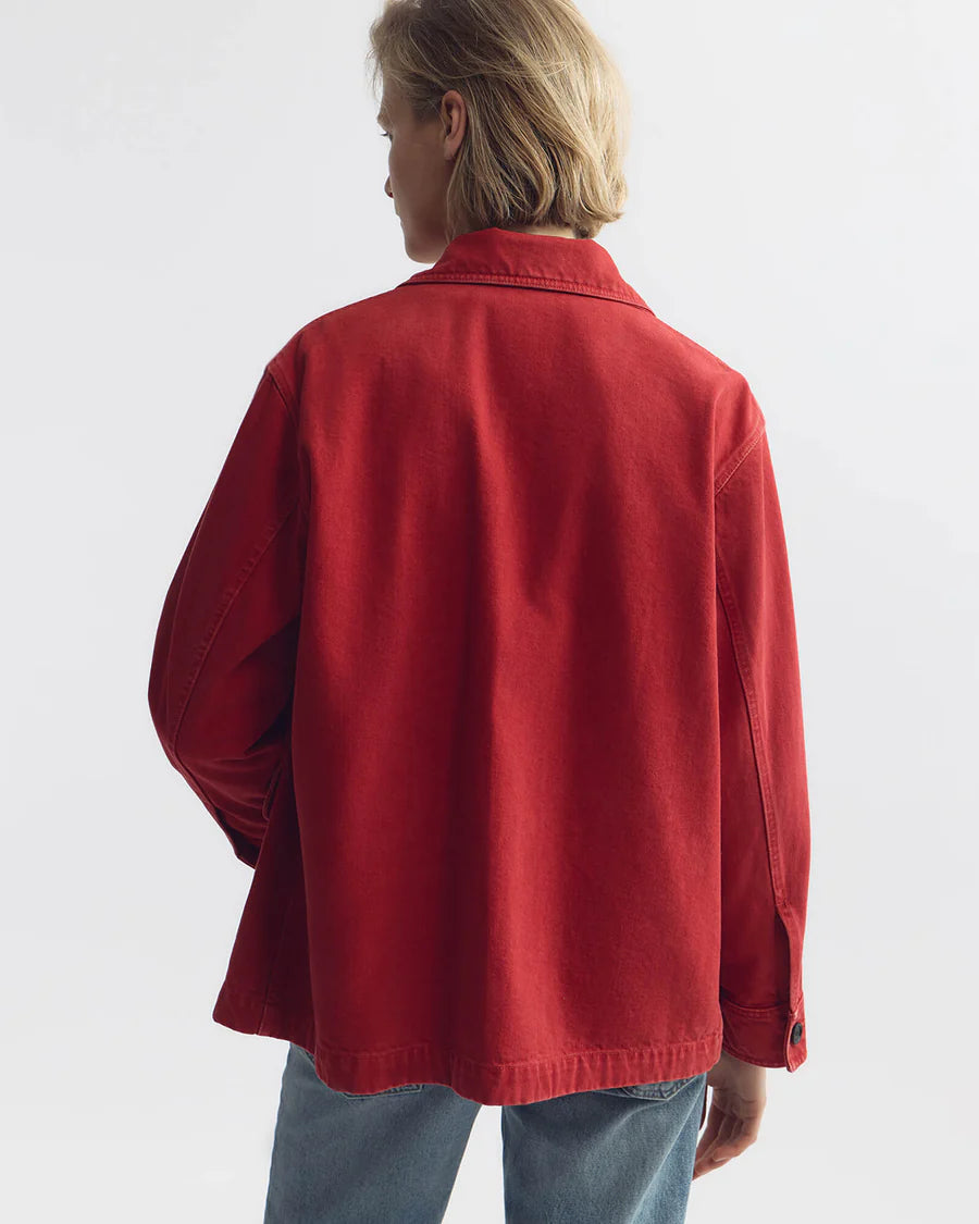 Nili Lotan - Leroy jacket on scarlet