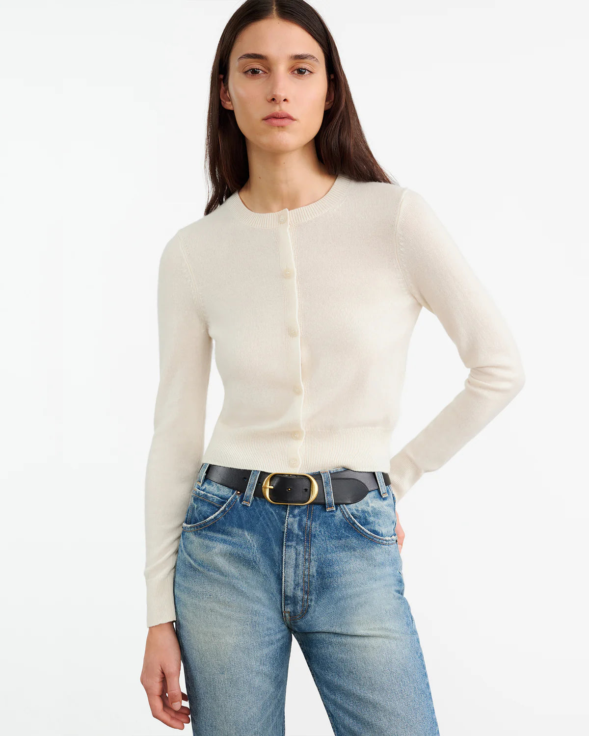 Nili Lotan - March Cardigan in Ivory