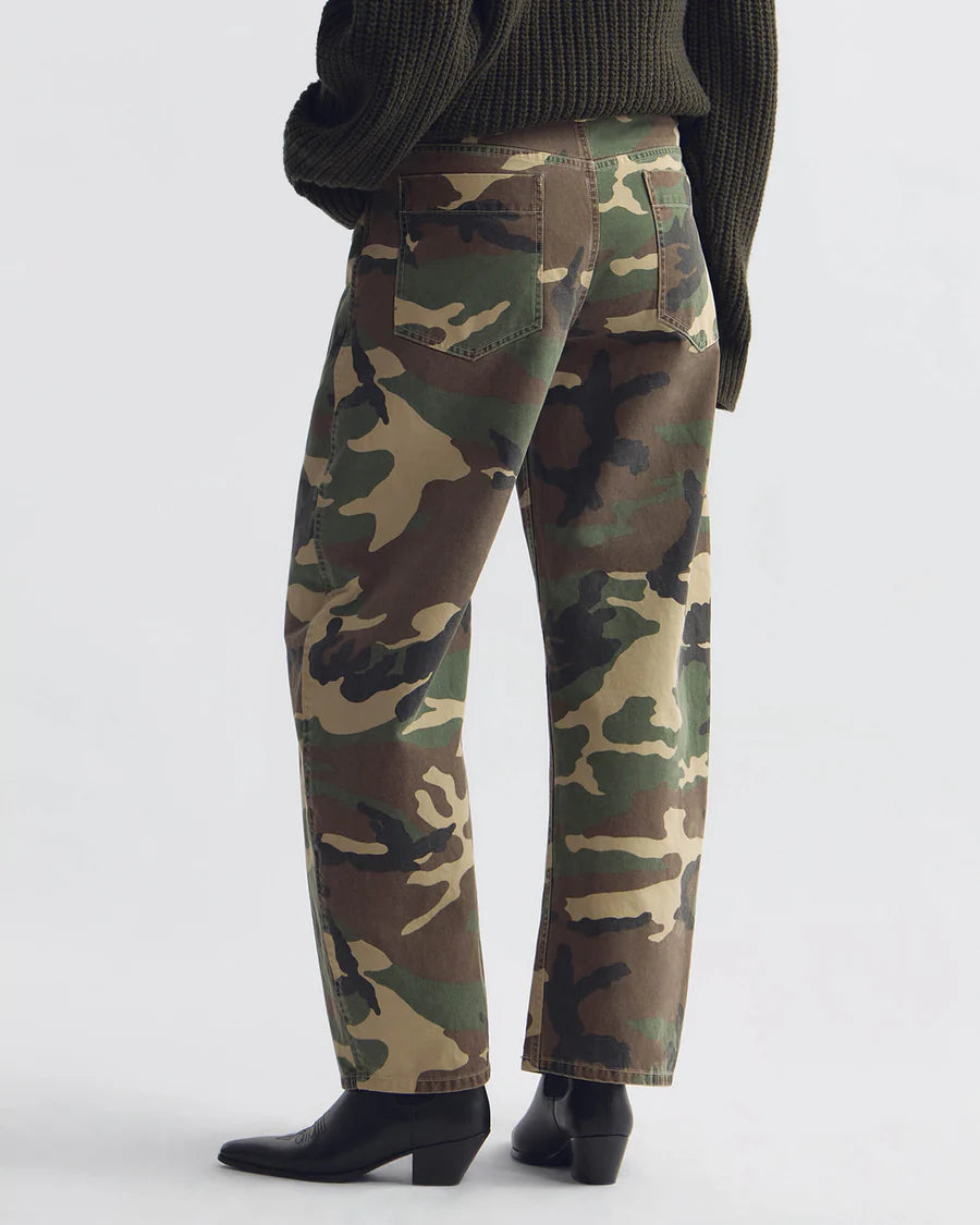 Nili Lotan - Tribeca Pant in Khaki Overdyed Camo