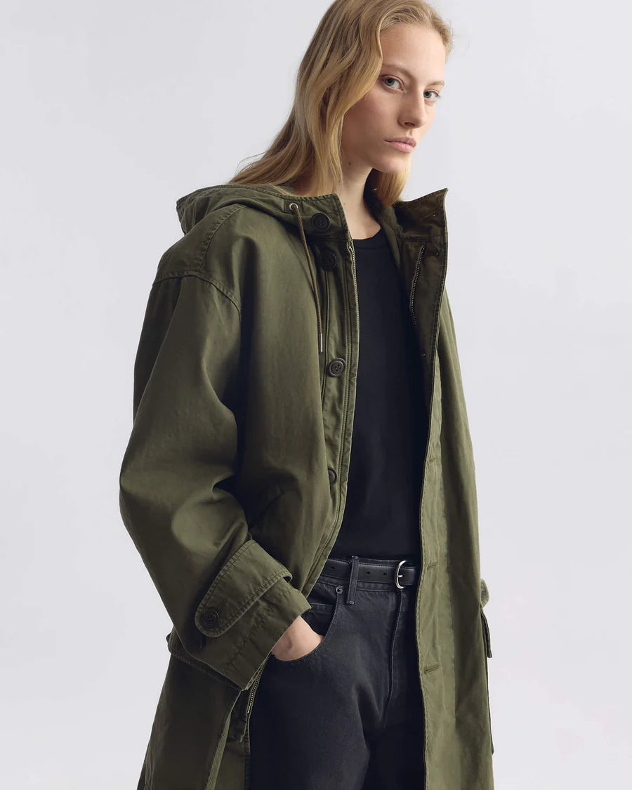 Nili Lotan - Delmar Parka in Dark Laurel