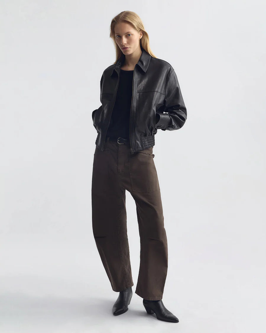 Nili Lotan - Shon Pant in Dark Walnut