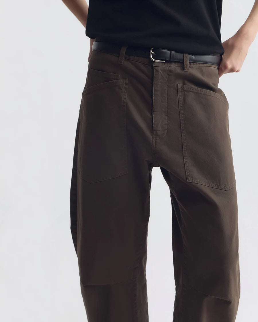 Nili Lotan - Shon Pant in Dark Walnut