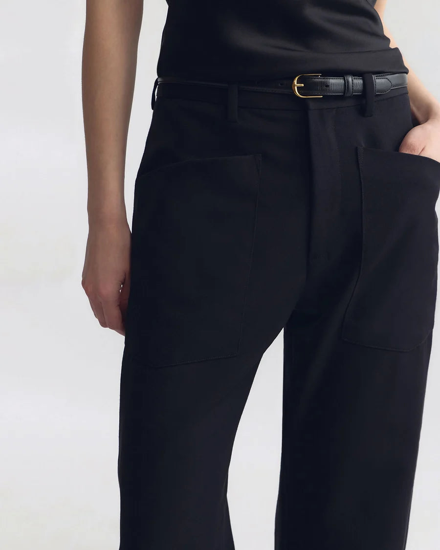 Nili Lotan - Shon Wool Pant in Black