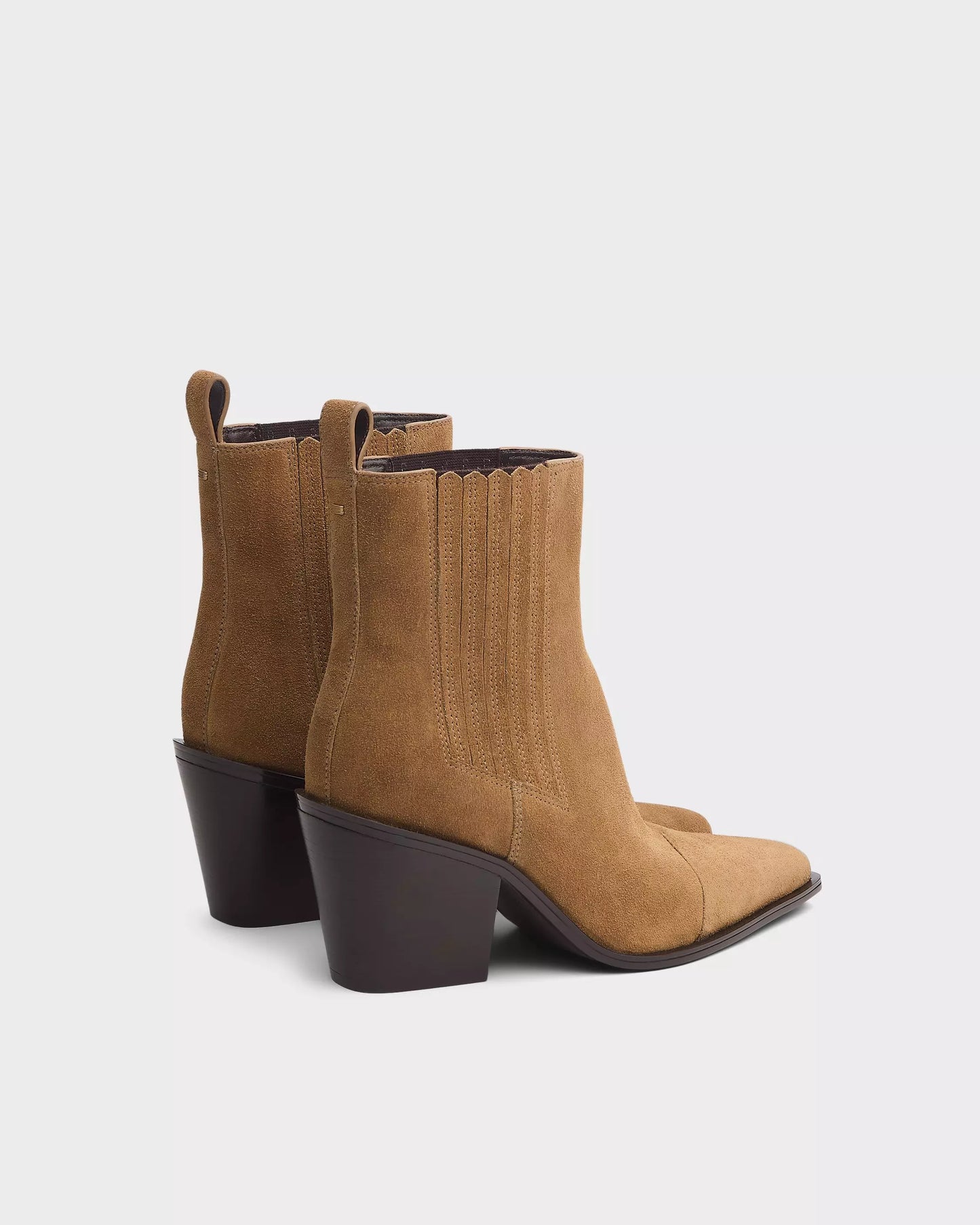 Rag & Bone - Newbury suede Chelsea boot in dijon suede