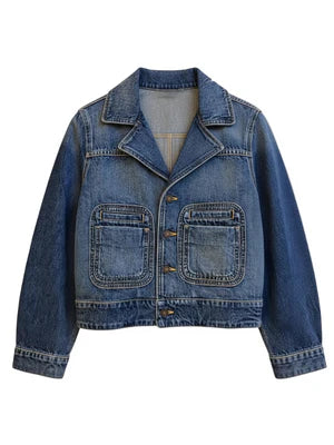 product photo Nili Lotan Georgy Denim Jacket in Simon Wash
