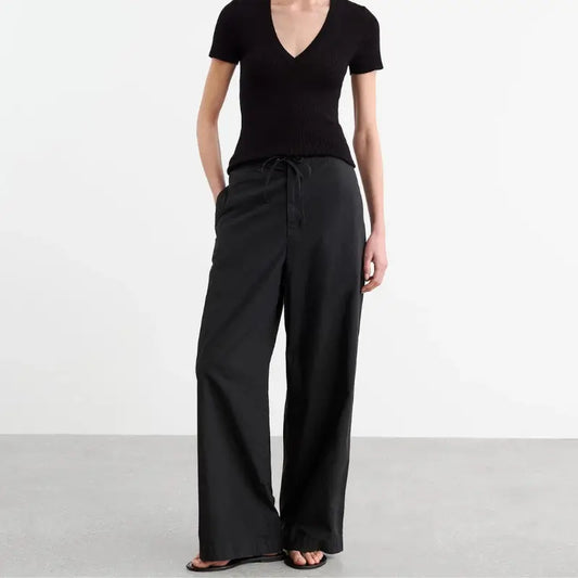 Kai Pant in Jet Black