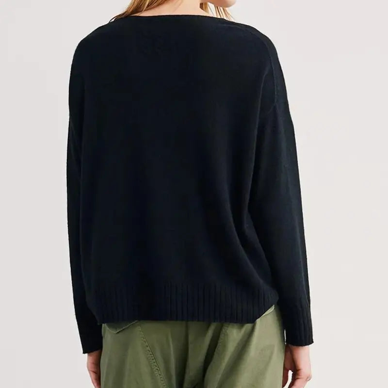 Nili Lotan - Boyfriend Sweater in Black