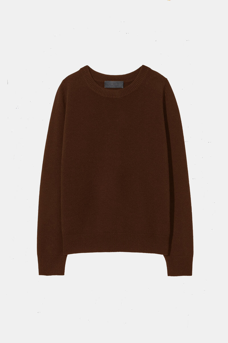 Nili Lotan - Nora Sweater in espresso brown