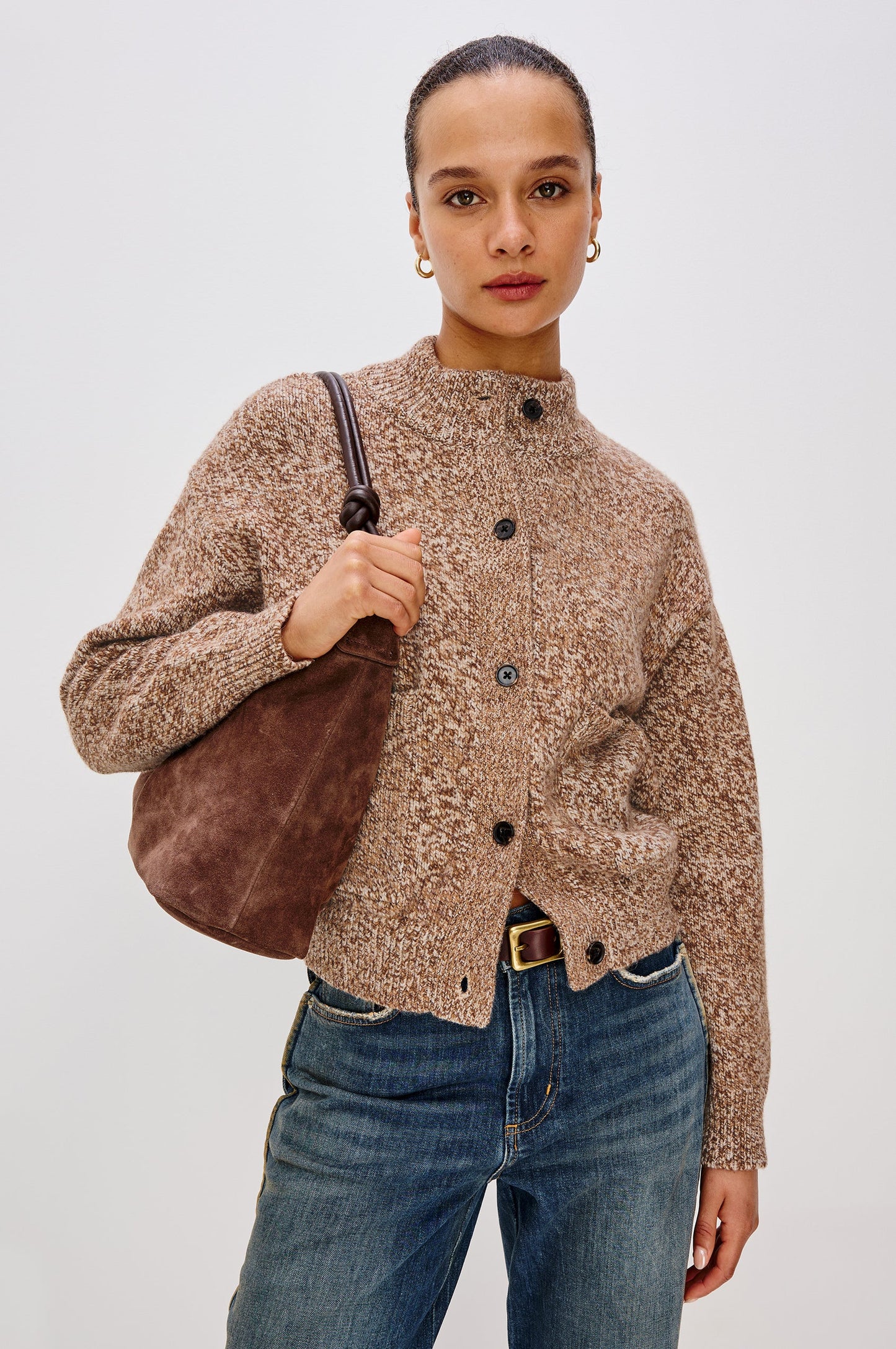 Rails - Olvera Sweater in Umber Marl