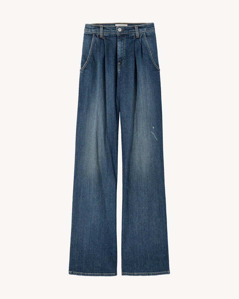 Nili Lotan - Flora Trouser Jean in Classic Wash