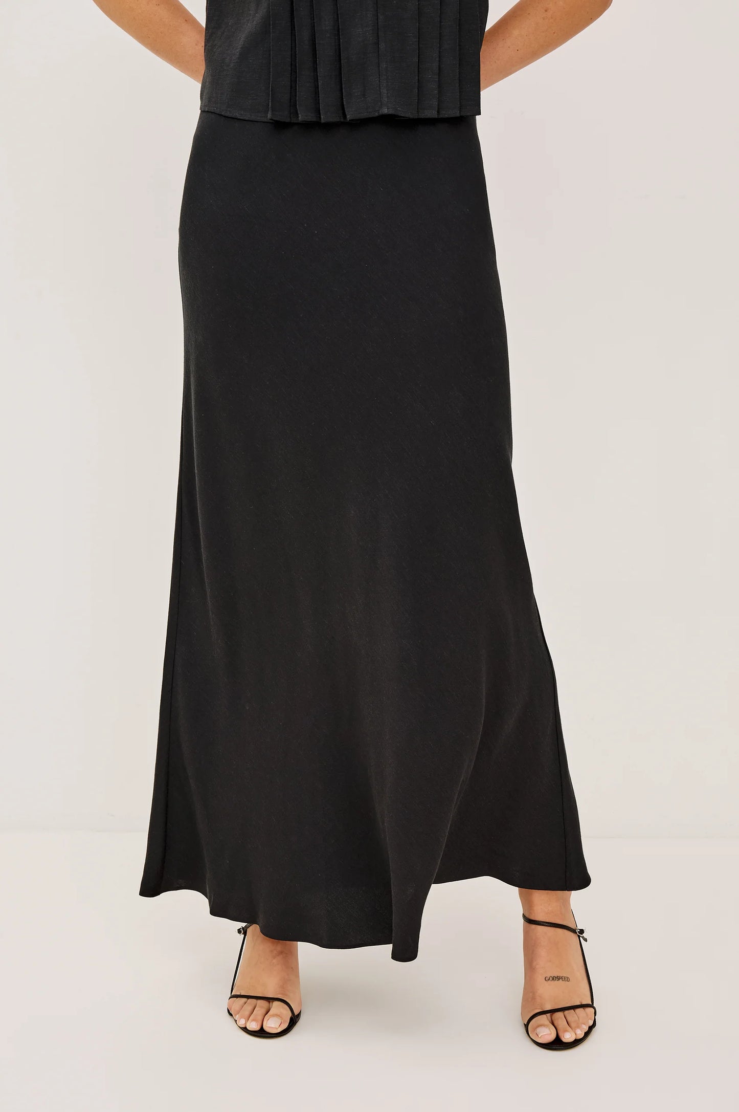 Rails - Romina Skirt in Black linen