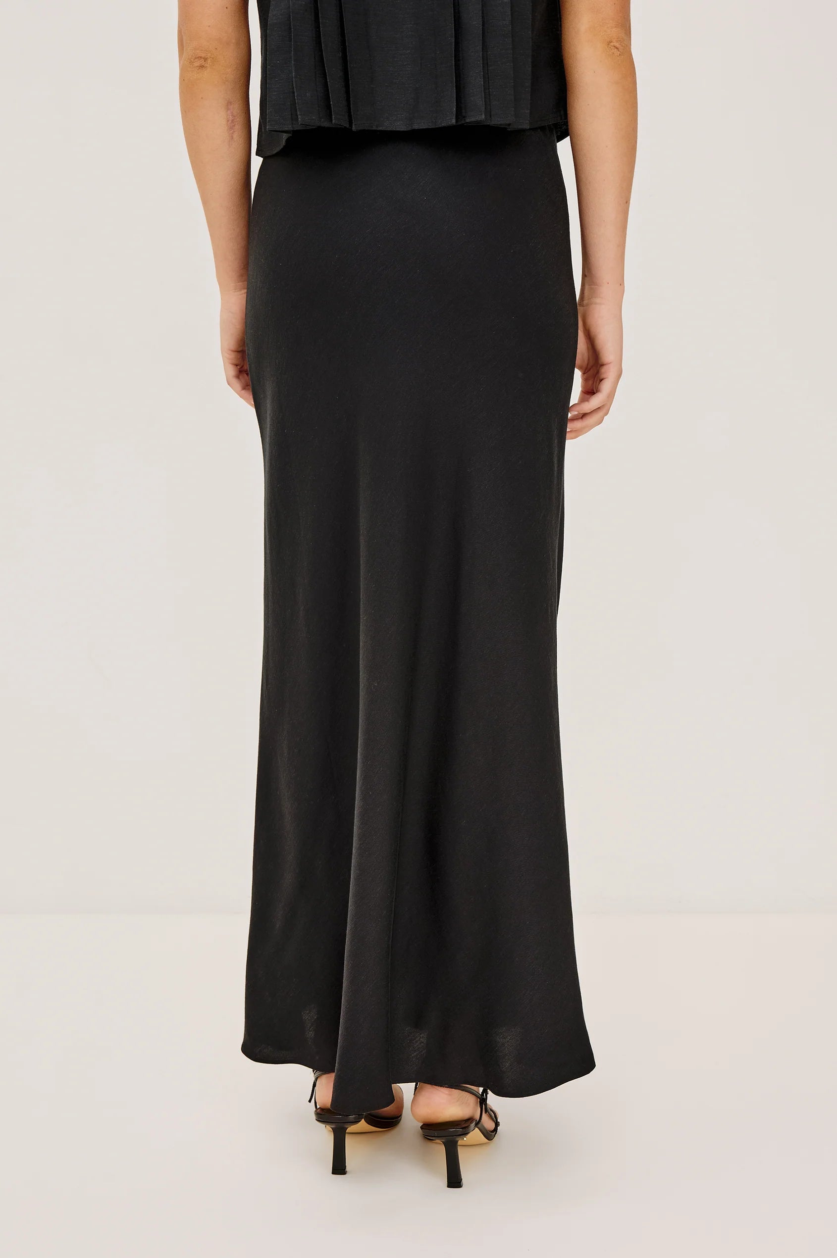 Rails - Romina Skirt in Black linen