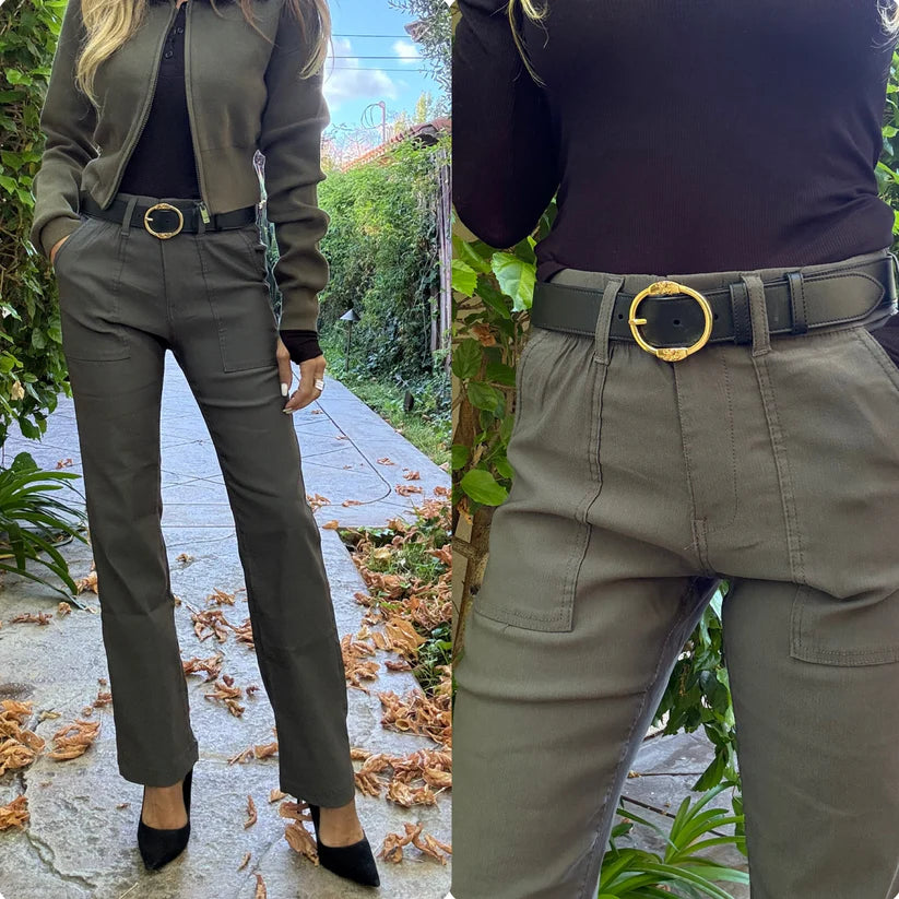 Bevy Flog - Raquel Pant in Green
