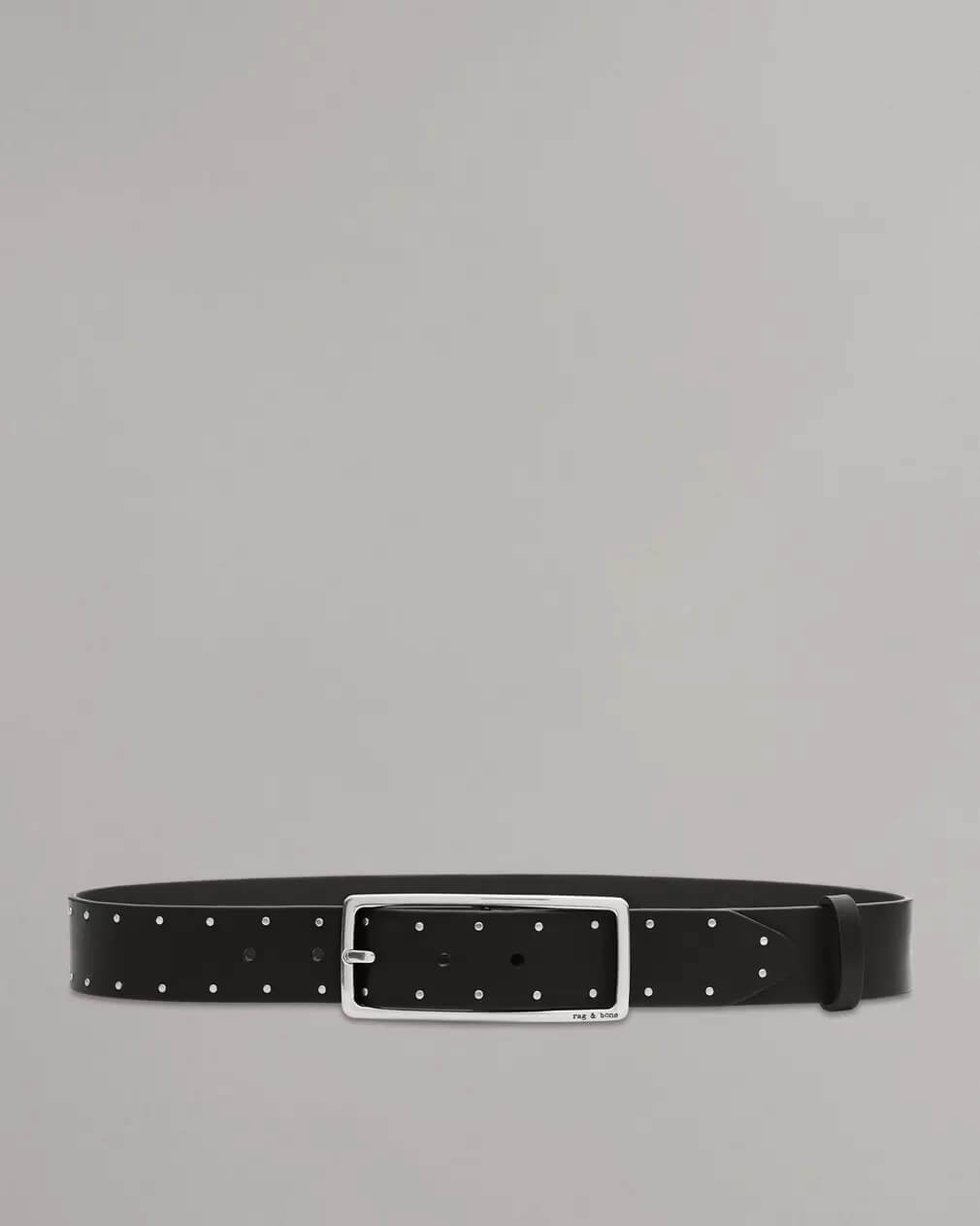 Rag & Bone - Studded Rebound Belt in Black