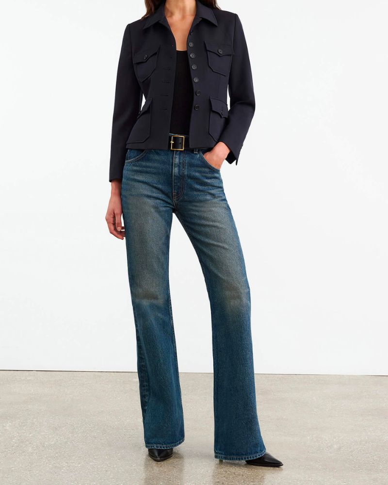 Nili Lotan - Roe Jean in Simon Wash