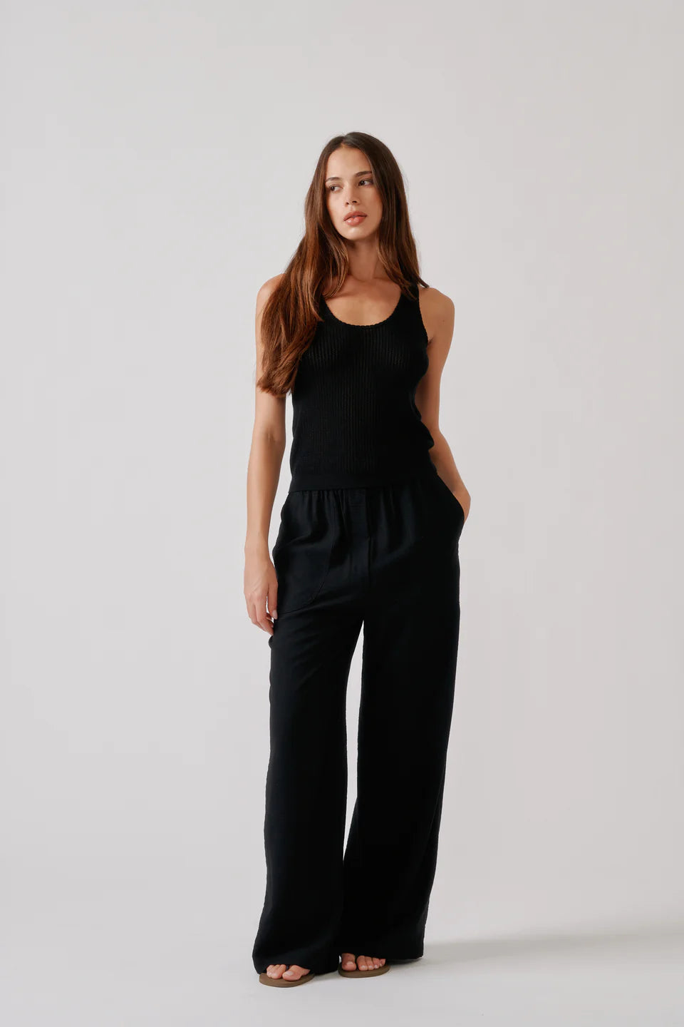 Sablyn - Lenon Utility pant in black