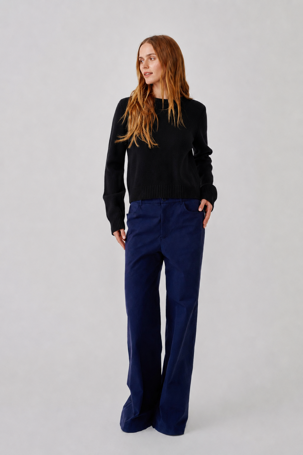 SABLYN - Noa Crewneck Cashmere Sweater in Black