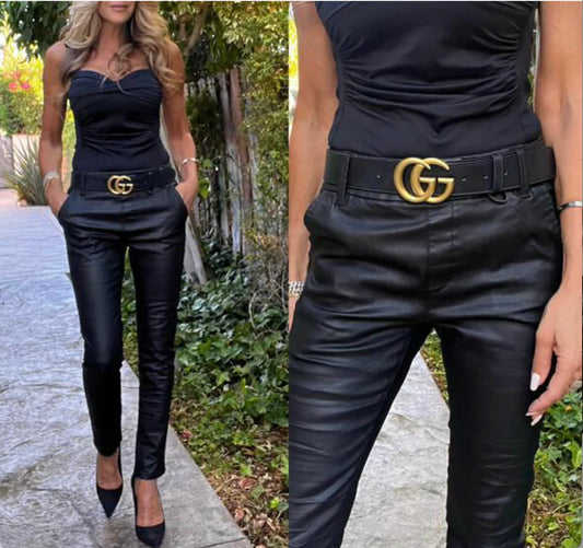 Bevy Flog - Dafna Vegan Leather in Black