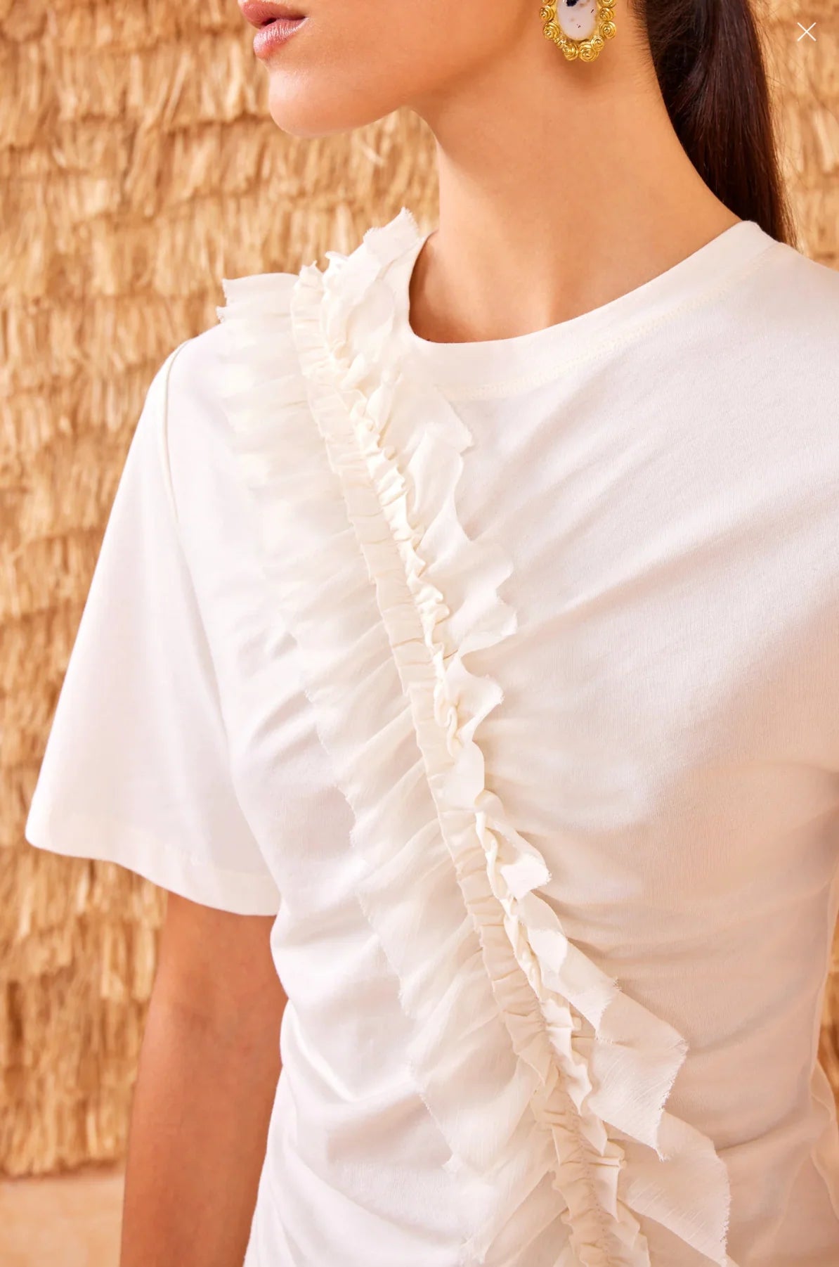 Ulla Johnson - Vivi top in Cowrie