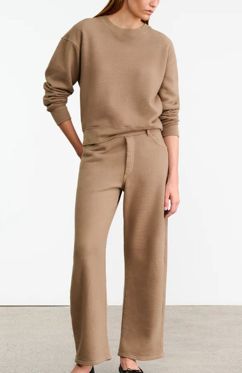 Nili Lotan - Tribeca Sweat pant in Desert Taupe