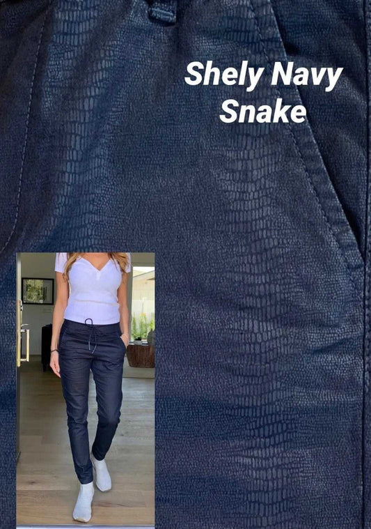 Shely Navy Snake