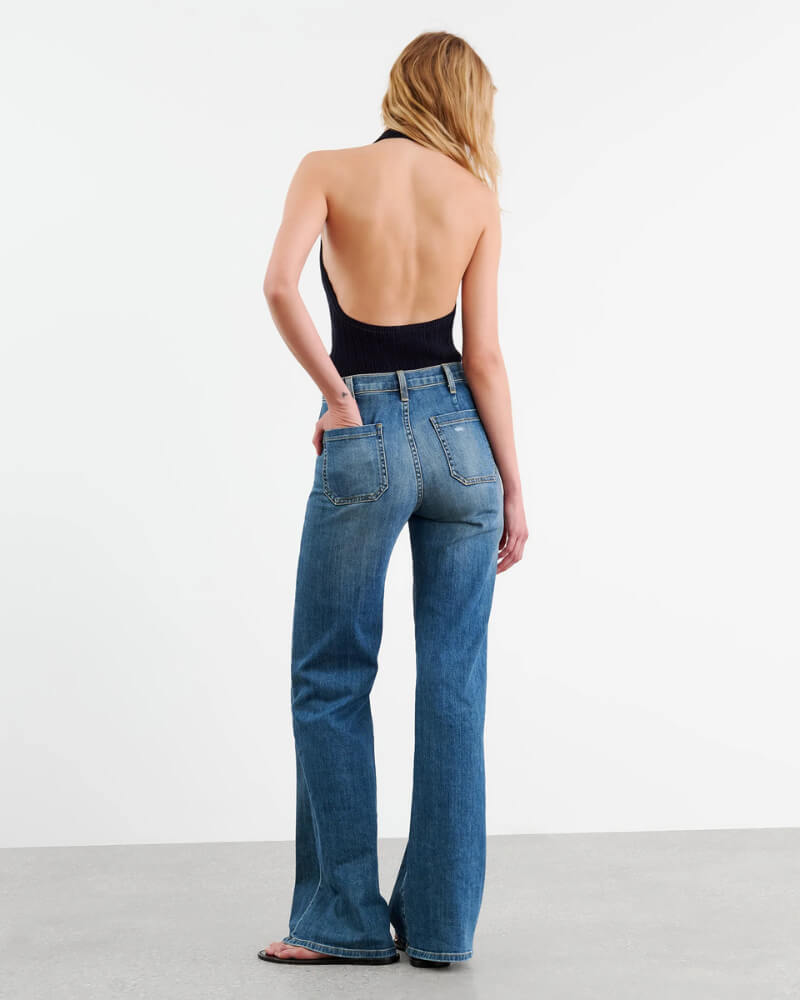 Nili Lotan - Florence Pant in Classic denim