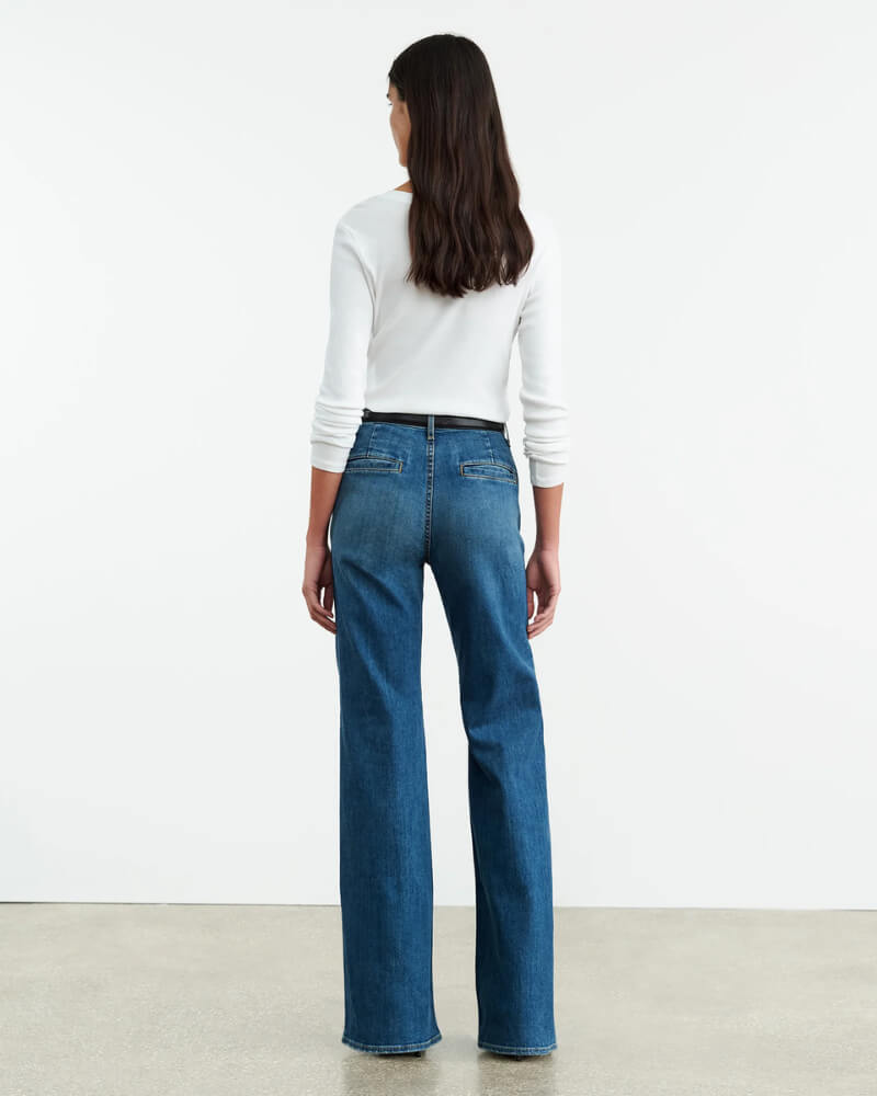 Nili Lotan - Anna Pant in Classic denim