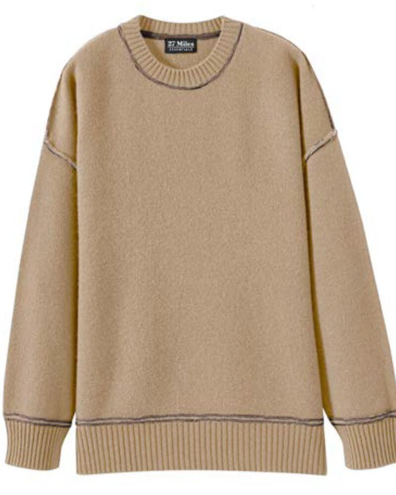 27 Miles - Prim sweater in Camel