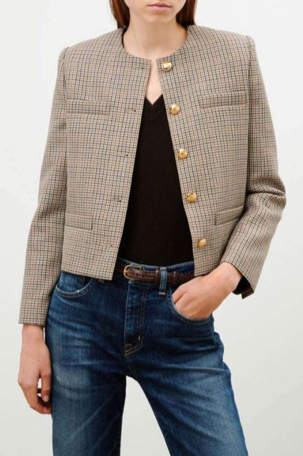 Nili Lotan - Sloane Jacket in Hunter Check